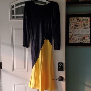 SOLD Ala Carte California Vintage Silk Style Dress